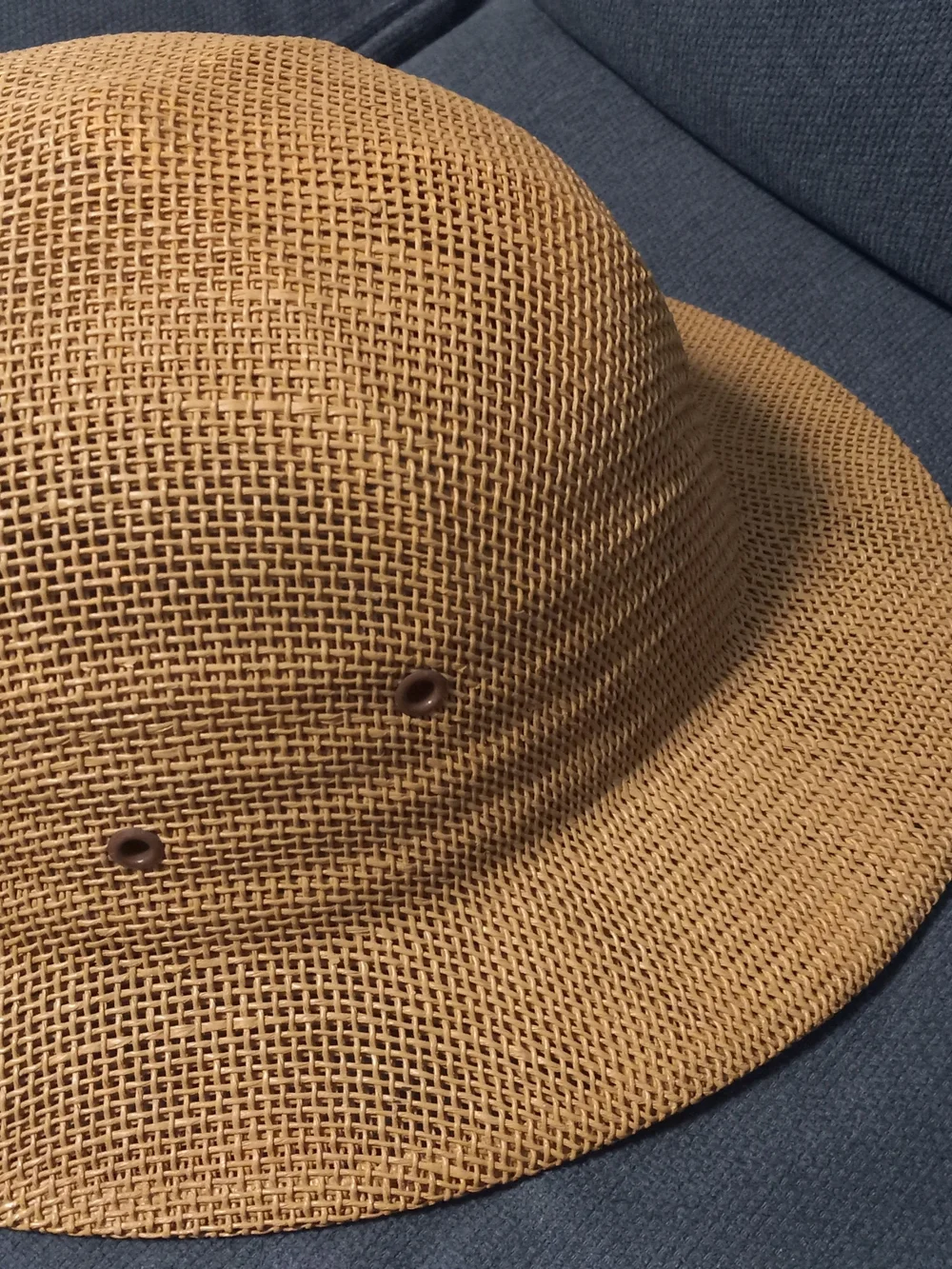 Men's Straw Safari Hat - Tan